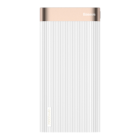 Внешний аккумулятор Baseus Parallel Type-C PD +QC3.0 power bank 20000mAh 18W, белый