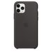 Силиконовый чехол для iPhone 11 Pro Max, чёрный цвет