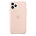 Силиконовый чехол для iPhone 11 Pro, цвет «розовый песок»