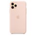 Силиконовый чехол для iPhone 11 Pro, цвет «розовый песок»