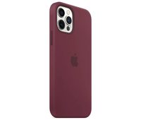Силиконовый чехол для iPhone 12 Pro Max, сливовый цвет