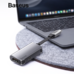 Переходник Baseus Little box USB-C/HDMI+USB-C (CAHUB-E0G)