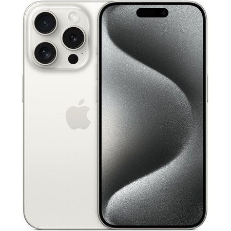 Apple iPhone 15 Pro 128 ГБ, «Титановый Белый», Dual: nano SIM + eSIM