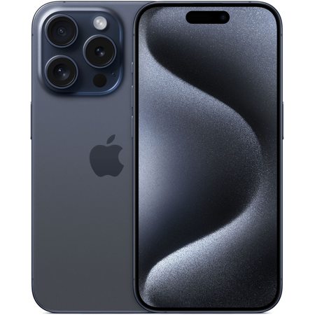Apple iPhone 15 Pro 128 ГБ, «Титановый Синий», Dual: nano SIM + eSIM