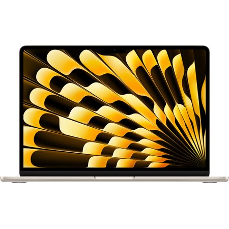 Apple MacBook Air 15" (M3, 8C CPU/10C GPU, 2024), 8 ГБ, 256 ГБ SSD, «сияющая звезда»