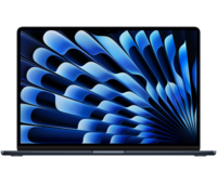 Apple MacBook Air 15" (M2, 8C CPU/10C GPU, 2023), 8 ГБ, 256 ГБ SSD, «Полуночный Черный»