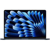 Apple MacBook Air 15" (M2, 8C CPU/10C GPU, 2023), 8 ГБ, 512 ГБ SSD, «Полуночный Черный»