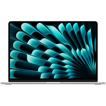 Apple MacBook Air 15" (M2, 8C CPU/10C GPU, 2023), 8 ГБ, 512 ГБ SSD, Серебристый