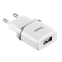 Сетевое зарядное устройство Hoco 1.0 A Smart USB Charger C11