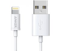 Кабель для iPod, iPhone, iPad Anker Powerline USB - Lightning 0.9m (A7101H22) White
