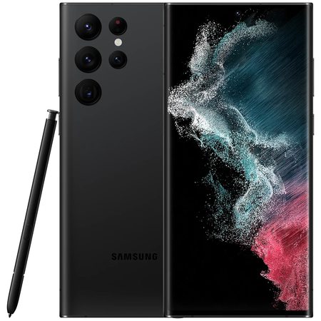 Смартфон Samsung Galaxy S22 Ultra 12/128 ГБ RU, Черный Фантом
