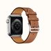 Умные часы Apple Watch Series 7 Hermès GPS + Cellular 41mm Silver Stainless Steel Case with Single Tour (Gold)